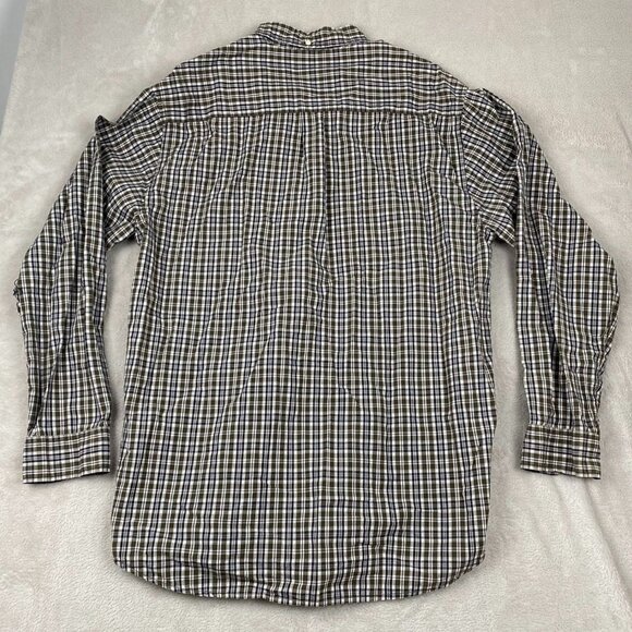 Vintage Levi's Mens Shirt Large Red Tab Long Sleeve Plaid Button-Down Casual Y2K - Picture 12 of 12